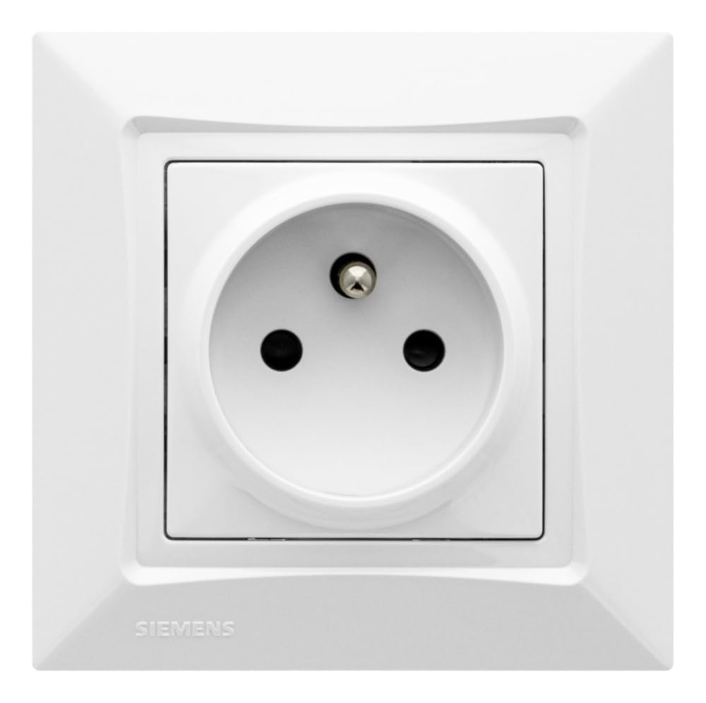SIEMENS - Prise 2P+​T Blanc DELTA ONE SIEMENS