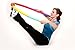 Sports Hoop Weighted Hula Hoop, ACU Hoop 5L - 4.9 lb Large, Weight Loss Fitness Workout with ridges. (Rainbow Colors)
