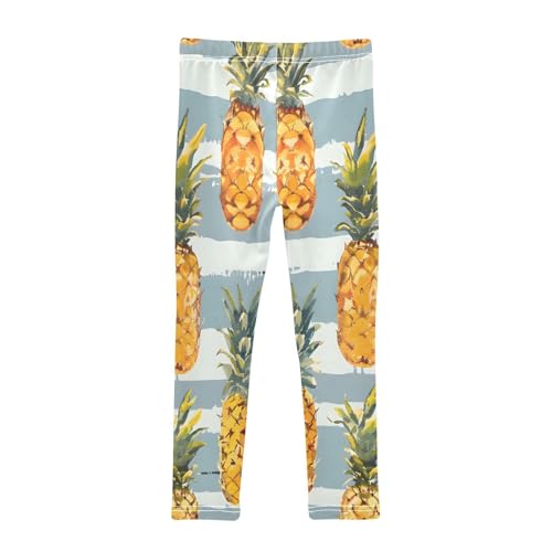 Bolaz Toddler Girls Leggings Printed Yoga Pants Leggings Fresh Fruits Design Pineapple for Kids2