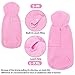 EXPAWLORER Dog Hoodie Fleece Sweater Vest, Hooded Dog Sweatshirt Fall Winter Pet Clothes with Leash Hole, Sleeveless Warm Cozy Puppy Clothing for Cat Small Medium Large Dogs Girl Boy, Pink XXL