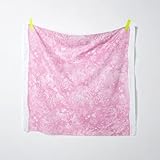 Peso del tejido: medio Kokka Nani IRO - Tela de gasa doble para bebé, color rosa