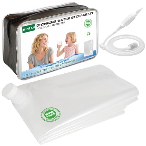 Water Storage Bladder - 100 Gallon Emergency Bathtub Drinking Water