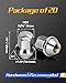 Dynofit 14x1.5 Factory Lug Nuts for Mustang Edge, 20pcs One-piece Style Chrome Wheel Nut Compatible With Ford Explorer Fusion Maverick, Alloy Steel Lugnut fit Aviator MKX Replace OE#ACPZ-1012-M/1012-D