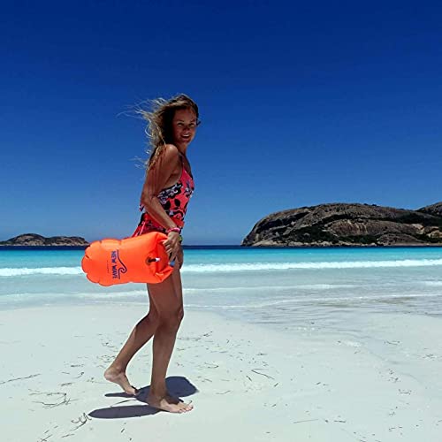 New Wave Swim Buoy 20L TPU Orange and Phone Pouch Bundle miniatura 2
