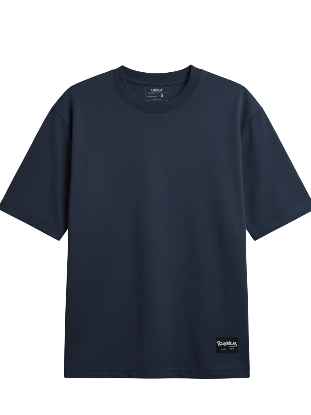 Men's Oversized Solid Drop Shoulder Half Sleeve Round Neck T-Shirt | Size - S,M,L,XL,2XL-image-22