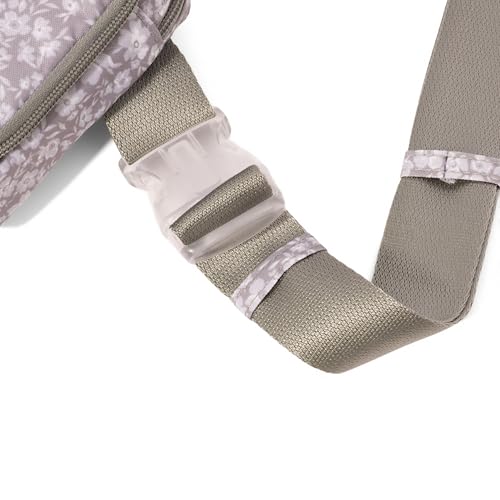 Image of Baggallini Modern Belt Bag 5x8 Travel Fanny Pack Sling Bag Waistpack w /RFID Card Holder Water-resistant Crossbody Bag