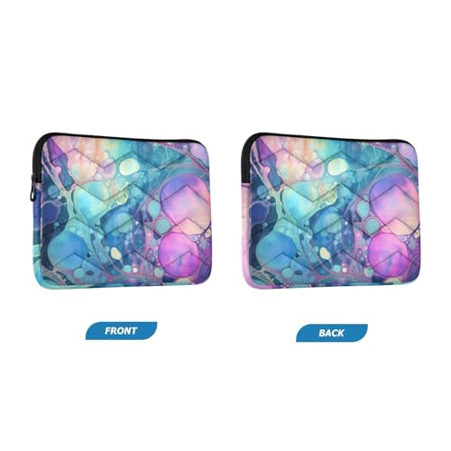 Funda para portátil 13-14 pulgadas impermeable violeta azul miniatura 2