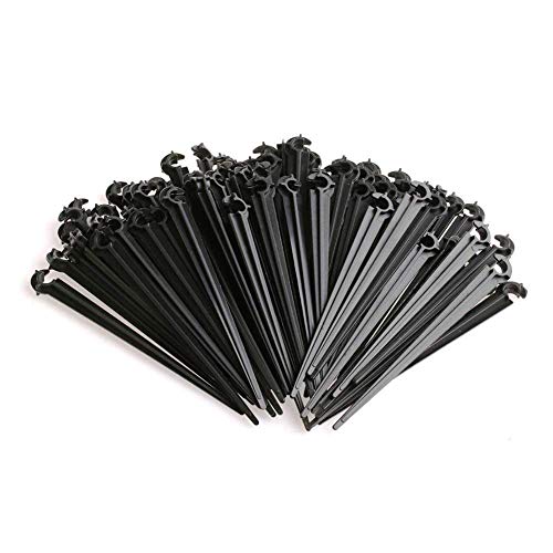 Image of DIY Crafts Pack Of 25 Pcs, Design No # 2, Micro Hose Fixed C-Type Holders Drip Irrigation Accessor(Pack Of 25 Pcs, Design No # 2)