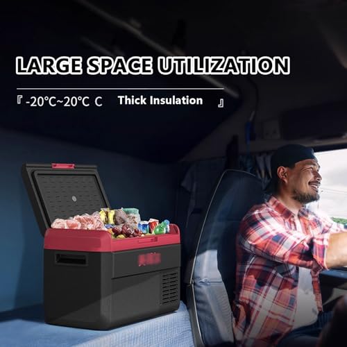 Refrigerador portátil 12V 24V de doble uso camping y coche con panel extraíble 2