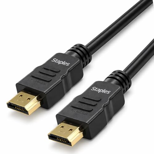 Câble HDMI vers HDMI noir ST62465 pour double flux audio vidéo synchronisé