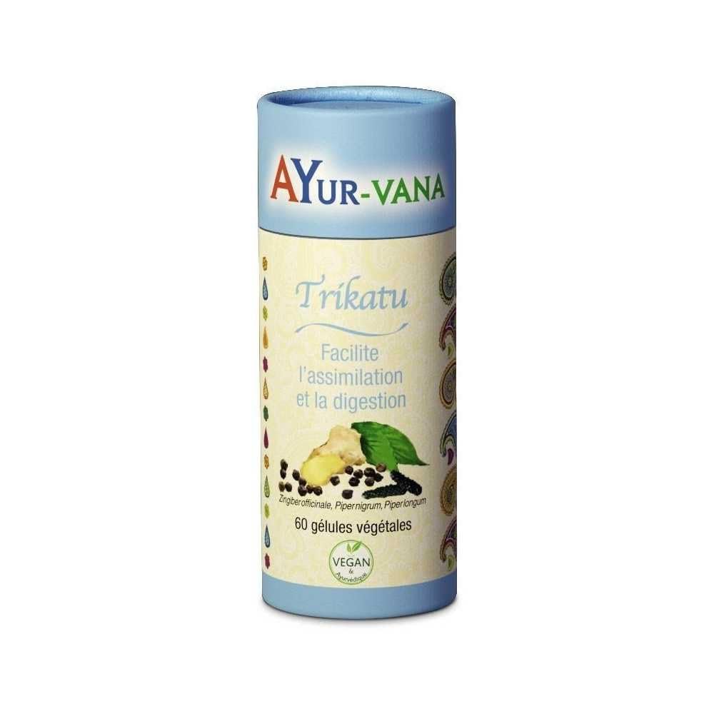 Trikatu AYur-vana- 60 gélules - Digestion
