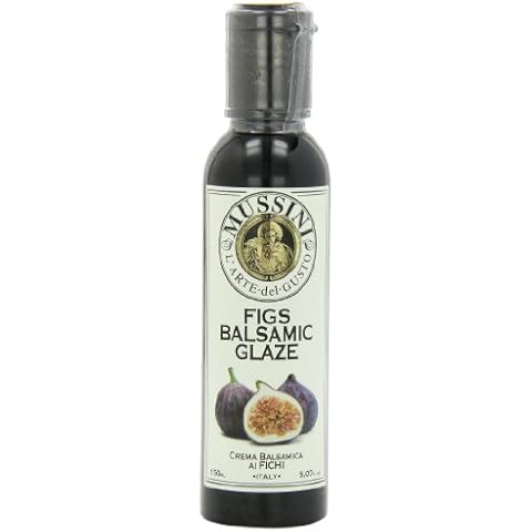 Mussini Crema, Fichi Balsamic Glaze with Fig, 5.07-Ounce Bottles (Pack of 2) Cover