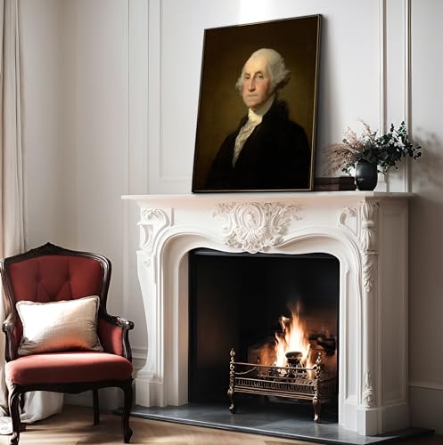 Poster Master PM001523-08X10 Vintage George Washington Poster - George Washington Portrait Print - President Of The United States Art - Gift For Men & Women - Decor For Office Or Library - 8X10 Unframed Wall Art thumb #3