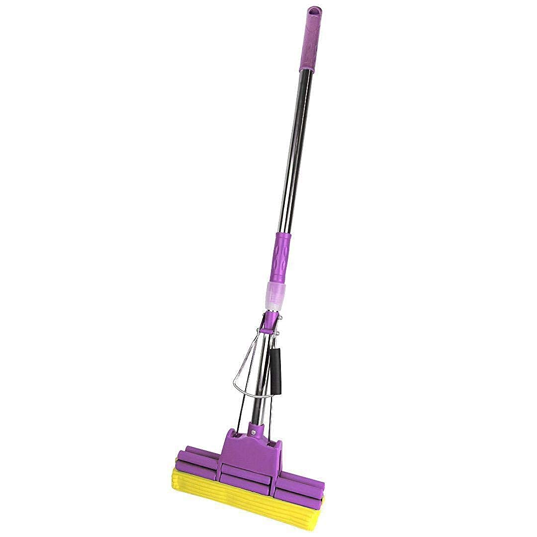 STHITI Absorbent PVA Floor Cleaning Wet Sponge Absorber Quick Clean Simple Magic Pocha Mop with Squeeze Technology (Multicolour) (B09M3R3J88) Amazon Price History, Amazon Price Tracker