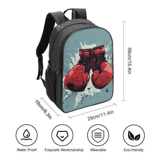Sac à dos enfants boxe de qualité supérieure avec impression 3D nette