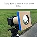 Gravitis AstroSnap: DIY Solar Filter Sheet Variants for Enhanced Sun Photography with Telescopes, Binoculars and Cameras - ISO 12312-2 Compliant, AAS Recognized (6x6 Inches)