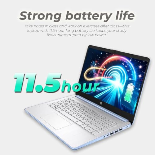 Image of HP Everyday Slim Laptop • Microsoft Office 365 Included • Intel N150 CPU • 128GB SSD • Long Battery Life • Copilot AI • Windows 11