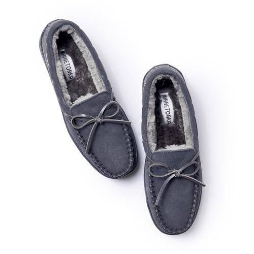 Image of Minnetonka Men's Pile Lined Hardsole Slipper