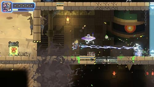 Metal Suits: Counter Attack Nintendo Switch videojuego retro de accion 2D 3