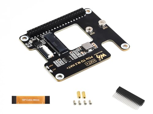Waveshare PCIe - M.2A_v^[ Raspberry Pi 5p M.2 NVMe SSD 2230 2242Ή Gen2Gen3[hΉ