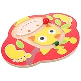 Planche sensorielle : la planche d'entraînement à l'équilibre est fabriquée en bois robuste, plus durable que d'autres modèles et jouets d'équilibre