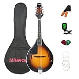 JANEROCK A-Style Left-Handed Mandolin
