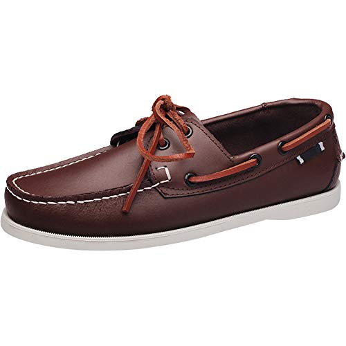 wealsex Chaussures Bateau Hommes Chaussures de Ville Derby Cuir Chaussure Affair Conduite Casuel