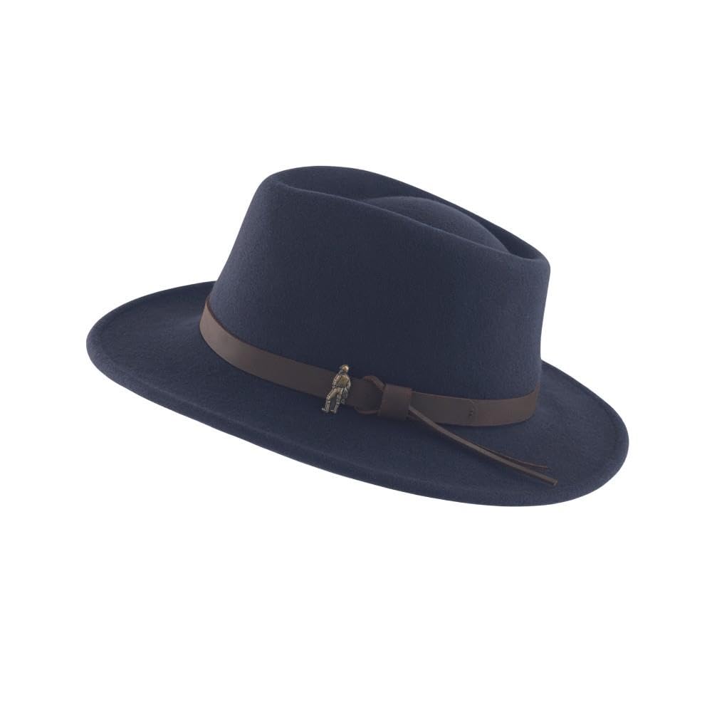 Walker and Hawkes Boston - Sombrero Unisex de Fieltro - Plegable