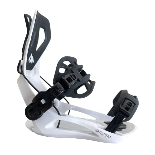 System Epic Men's Rear Entry Step in Style Snowboard Bindings 2026 (Medium)