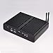 Produktbild HSIPC Skylake i7 6567U Industrial PC,Fanless PC,Mini Box PC with 16G RAM 512G SSD Rich IO: DP HDMI USB3.0 LAN SD Card Reader Aluminum Case 4K Display