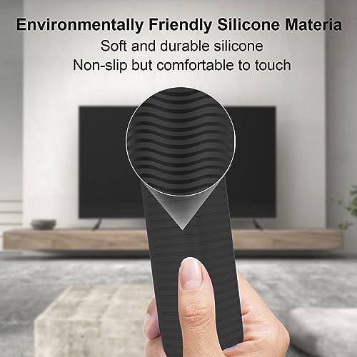 JKZTJOF Cover for NVIDIA Shield TV Remote, Shockproof Anti-Dirty Silicone Case Compatible with NVIDIA Shield TV Pro/4K HDR Remote Washable an-ti Lost Anti-Slip Skin-Friendly