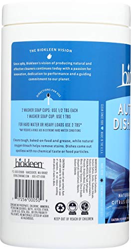 Biokleen Automatic Dish Soap Powder - 32 Oz - Citrus #TOP4