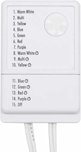 Miniatura 5 de RAZ Imports Árbol de abedul iluminado de 7 pies para uso en interiores y exteriores - Funcitones parpadeantes y constantes