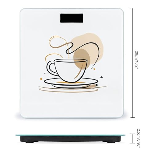Báscula Digital de Vidrio Templado para Baño 400 lb miniatura 2