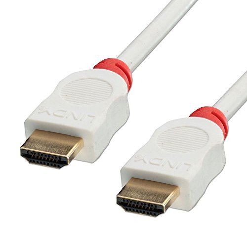 Lindy 41412 Cavo Hdmi High Speed, 2 M, Bianco