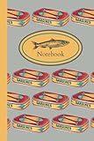 Sardine Can Notebook: Trendy Journal with Lined Pages; Sardinecore Aesthetic