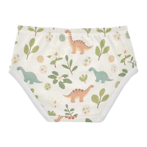 Girls' Underwear Dinosaur Dino Toddle Brief Panties 2-8 Years 203006912