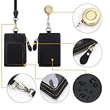 Zoom IMG-1 wonderpool pelle porta badge carte Zoom IMG-1 wonderpool pelle porta badge carte