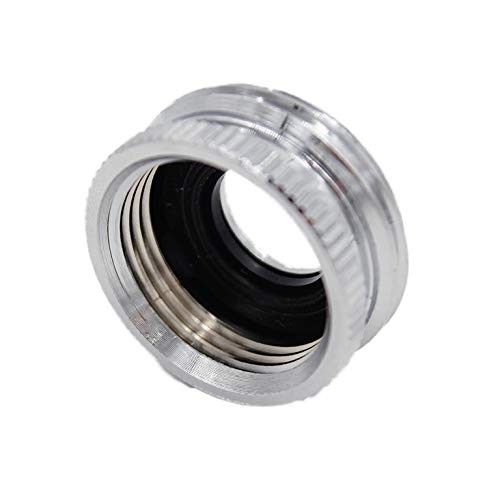 SpiceFlow Adapterstück | 3/4 Zoll Außengewinde | 1/2 Zoll Innengewinde | Chrom/Messing Reduzierungsstück