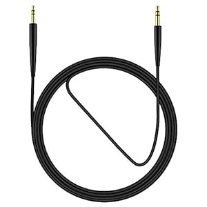 Vervangende audiokabel compatibel met Bose 700/QuietComfort QC35 II / QC35/QC25/Soundtrue/SoundLink/OE2 headsets…