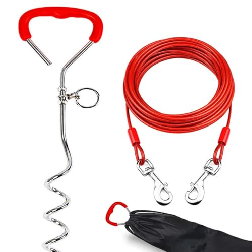 Toddmomy Estaca Resistente Para Cães 2 Peças Estacas Para Amarração De Cães Estaca Para Cães Para Qu