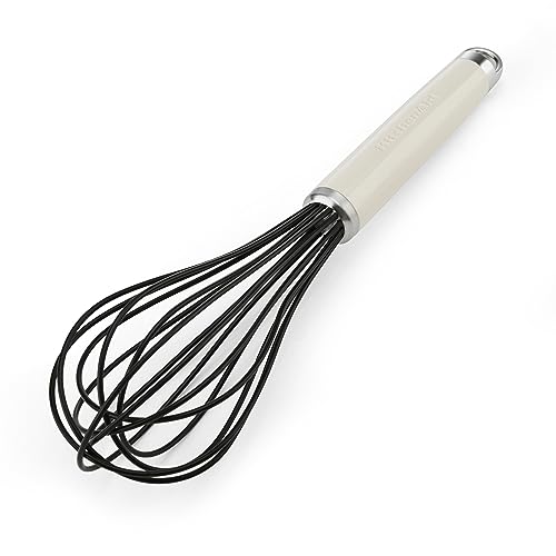 KitchenAid Classic Silicone Whisk – Almond Cream - Image 4