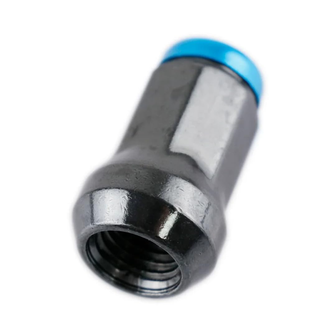 Tuerca De Rueda para Nissan, para Sukuzi, para Subaru, 20 Piezas Tuercas de Rueda de Acero para Coche M12x1.5/M12x1.25, Longitud 33mm