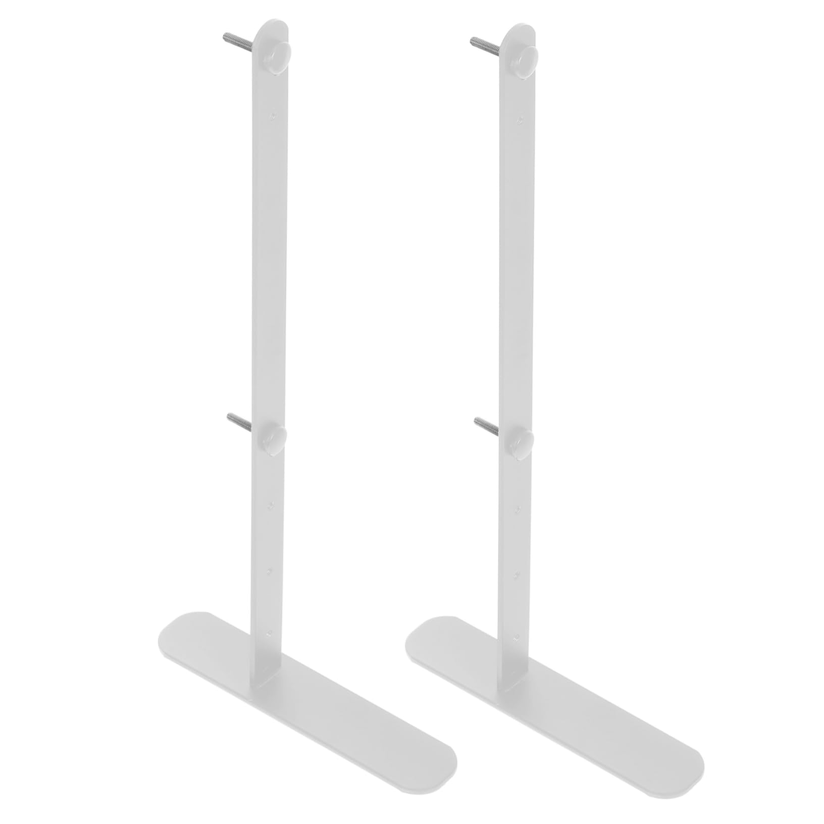 WOONEKY Versatile Desk Risers Pcs Pegboard Brackets Adjustable Laptop Stand Desk Stand for Secure Display
