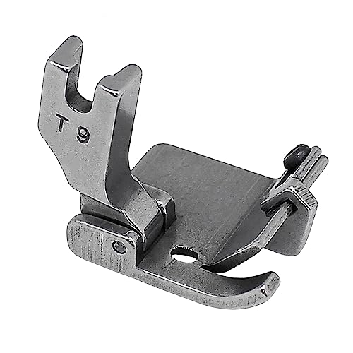 Fbshicung Adjustable Edge Guide Hemmer Foot #T9 Multifunctional Foot for Industrial Lockstitch Sewing Machine