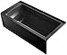 Kohler K-1949-GHRA-7 Archer Bathtubs, Black Black