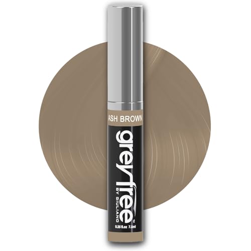 Root Touch-Up Hair Mascara Temporary Gray Roots Concealer (ASH BROWN)
