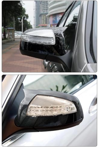 Rétroviseur Mercedes W204 rayé ? Masquez les défauts avec ce cache carbone - 3