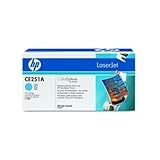 HP HP HP Color Laserjet CM 3530 MFP (CE251A) - Tóner original (7.000 páginas), color azul y cian