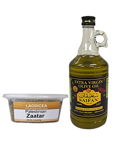 Safian Lebanese Extra Virgin Olive Oil + Laodicea Palestinian Zataar miniatura 1